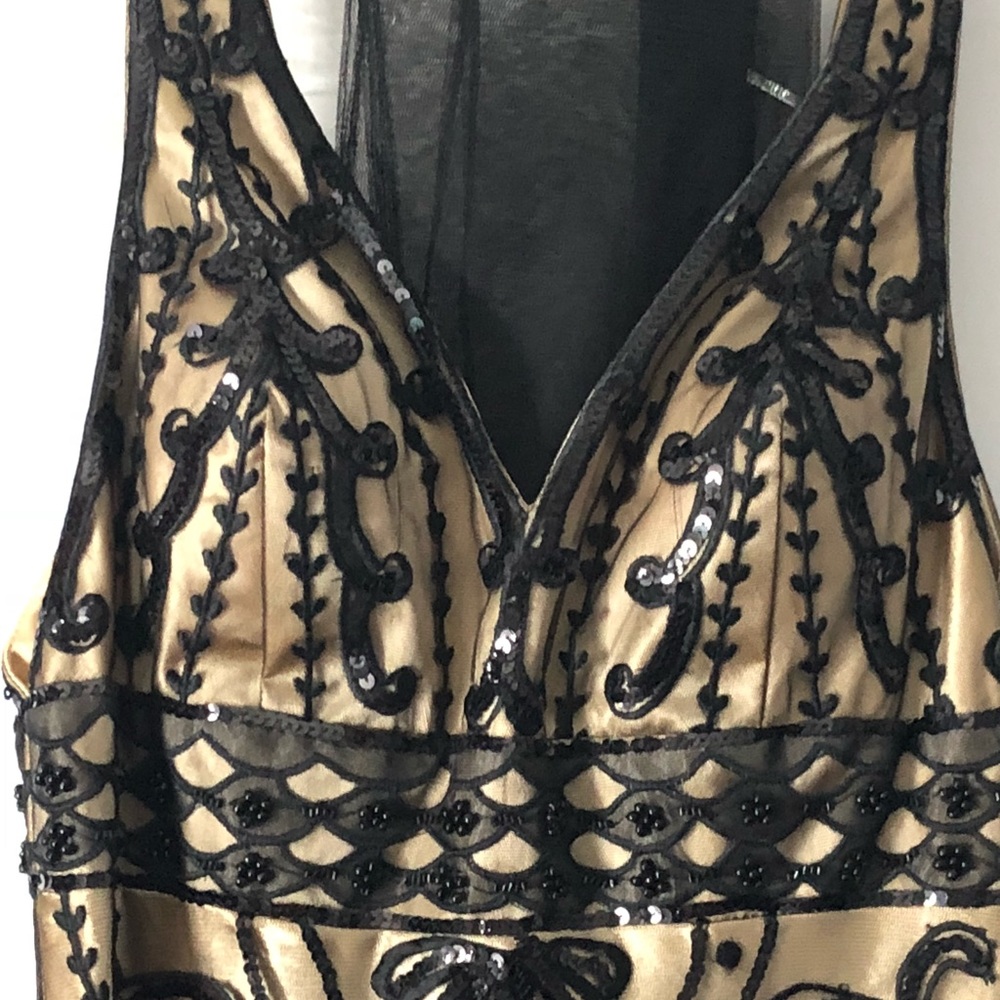 BLACK & GOLD GOWN